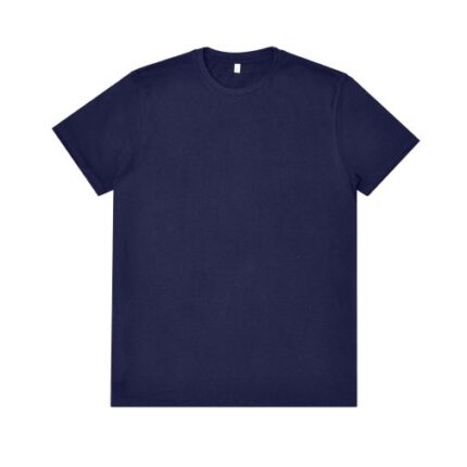Plain Navy Blue T-Shirt Half Sleeves